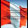 عکس سرود ملی کشور پرو