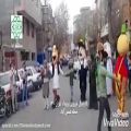 عکس ویدیو به مناسبت عید نوروز در محله شمس آباد ناحیه ۴ منطقه ۱۸ شهرداری تهران