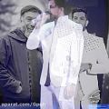 عکس اشک هایی فرزاد جان«فرزین» برای فوت آقای علی انصاریان در کنسرت آنلاین