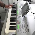 عکس نوازندگی باکیبورد Yamaha Tyros2 اجرأ Intro آهنگ نیلوفر