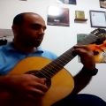 عکس نوازندگی گیتار ریتم از فرهاد عطایی