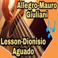 عکس Mauro Giuliani (Allegro) - Dionisio Aguado (Lesson) Guitar short pieces