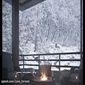 عکس پیانو نوازی زیبا و برف