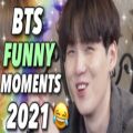 عکس لحظاتی از بی تی اس که با دیدنش جرواجر میشی! #2 | BTS Funny moments 2021