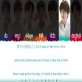 عکس لیریک اهنگ ON از BTS ورژن ژاپنی