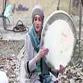 عکس موسیقی سنتی و اصیل ایرانی - دف نوازی با ریتم آهنگ عید رستاک - تکنوازی دف