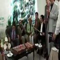 عکس تولد پارسال استاد شجریان (73 سالگی)