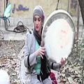 عکس موسیقی سنتی و اصیل ایرانی - دف نوازی با ریتم آهنگ هفت سین عید نوروز - تکنوازی دف