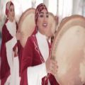عکس دف زنی شاد عروسی | گروه موسیقی بانوان بشیر
