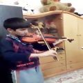عکس رقص شرقی- نوازنده ویولن آرمان جان احمدی ده ساله از یزد