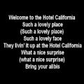 عکس The Eagles Hotel California Lyrics