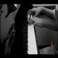 عکس ضبط آلبوم هنرجویی قطعاتی برای پیانو و کنترباس در استودیو صدای شهرآشوب