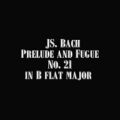 عکس JS. Bach, Prelude and Fugue No. 21 in B flat major by mahdi kazemi