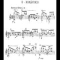 عکس Astor Piazzolla- Cinco Piezas for Guitar- II. Romántico Score video