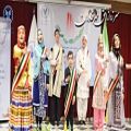 عکس اجرای سرود ملی جمهوری اسلامی توسط دانشجویان