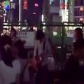عکس اجرای CNBLUE در خیابون های ژاپن