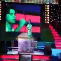 عکس اجرای زنده آهنگ برای مرتضی پاشایی از یوسف زمانی در کیش