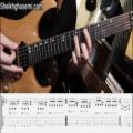 عکس آموزش گیتار الکتریک ریتم گیتار بخش ششم