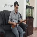 عکس اجرای اهنگ از کفم رها با سه تار و اواز استاد مهرداد بابایی