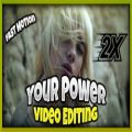 عکس Billie Eilish - Your Power Video Editing (Fast Motion) ادیت ویدیو بیلی آیلیش