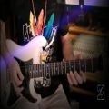 عکس نوازندگی گیتار الکتریک در سبک بلوز (آریو حجتی)