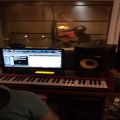 عکس رکورد گیتار علیرضا ثنایی در استودیو هم آوای ترانه