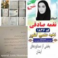 عکس حضور ملکه ی شیمی ایران نغمه صادقی در انتخابات شورای شهرشیراز