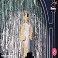 عکس اجرای عالیهه جونگ کوک و جیمین(بی تی اس)با آهنگ Black or white از مایکل جکسون:)