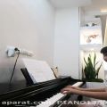 عکس عاشق شدم من با پیانو
