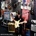 عکس تست گیتار Fender Deluxe Roadhouse Stratocaster