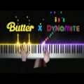 عکس مشاپ butter x Dynamite (کاور پیانو) بی تی اس