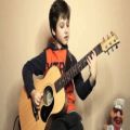 عکس آموزش گیتار|آموزش گیتار کلاسیک|آموزش گیتار به کودکان( تکنیک نواختن آپویاندو )