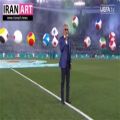 عکس اجرای دیدنی آندره‌آ بوچلی در افتتاحیه یورو 2020