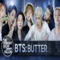 عکس اجرای جدید اهنگ Butter از بی تی اس BTS در The Tonight Show