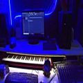 عکس پشته صحنه استودیو ضبط صدا برای آقای علیزاده