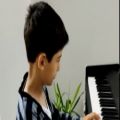 عکس گل پامچال نوازندگی پیانو توسطآرین علیزاده