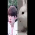 عکس جونگ کوک یه خرگوش واقعیه ^_^ (پارت2)