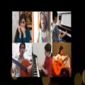 عکس گل بنفشه اجرای گروه کودک آموزشگاه موسیقی موومان
