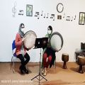 عکس دو نوازی زیبای دف - مائده صادقی (آموزشگاه موسیقی نغمه شرقی)
