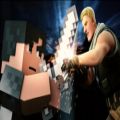 عکس موزیک ویدیو جذاب ( minecraft vs Fortnite )