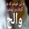 عکس دکلمه به این خوشم که شما گرفتارمن نیستید