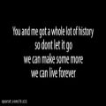 عکس One Direction - History (Lyrics)