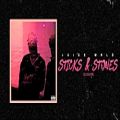 عکس juice wrld (sticks stones)