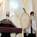 عکس اجرای مراسم عقد با دف و سنتور دف پرهام فیضی