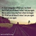 عکس See You Again-Wiz Khalifa (Lyrics)