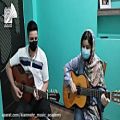 عکس همنوازی هنرجویان گیتار آموزشگاه موسیقی کیانمهر