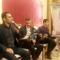 عکس مداح و خواننده سنتی با نوازنده نی اجرا ختم ۰۹۱۲۰۰۴۶۷۹۷ (عادل عبدالله پور)