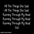 عکس t.A.T.u - All The Things She Said Lyrics