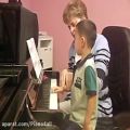 عکس اولین جلسه آموزش پیانو