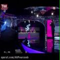 عکس اجرای آهنگ جدایی در مسابقه شب کوک